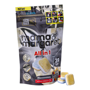 Mama Margaret All-in-1 Spülmaschinentabs, 3-schichtig 20 Stk.