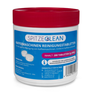 Spitze Clean Reinigungstabletten 2g, 200 Stück.