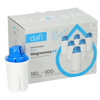 6x Dafi Classic MG+ Filterkartusche für Wasserfilterkannen