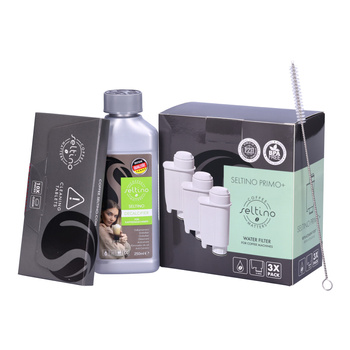 Satz: 3er-Pack Primo Plus + Seltino flüssig 250ml + Seltino Clean