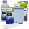 SET: Philips Saeco AquaClean Filter CA6903 + Entkalker CA6700 + Entfettungstabletten CA6704