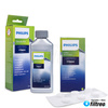 SET: Philips Saeco Entkalker CA6700/10 250ml + Philips Kaffeefettlöser CA6704/10