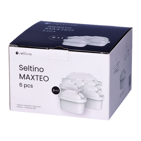 Seltino MAXTEO 6 Stk., Filter für den Seltino MAJA Wasserfilterkrug – Limitierte Edition