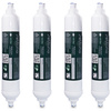 4x AMICO Wasserfilter für Kühlschrank SIDE BY SIDE LG SAMSUNG