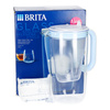 BRITA Glass Wasserfilterkanne aus Glas, blau, 2,5 l, mit MAXTRA PRO Pure Performance Filterkartusche