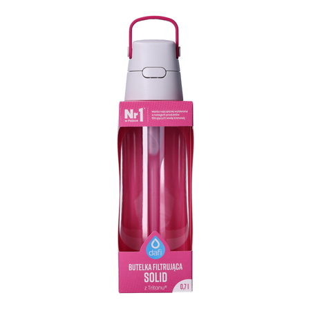 Filterflasche Dafi Solid 0,7 l, Flamingo