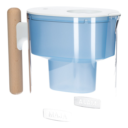 Wasserfilterkrug MAJA mit Holzgriff