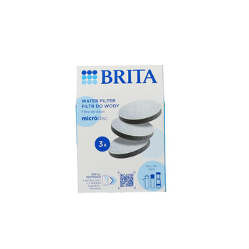 BRITA MicroDisc Wasserfilter für Flaschen/Karaffen, 3 Stück