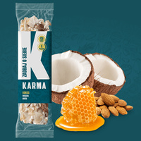 Mandeln mit Kokosraspeln und Honig
